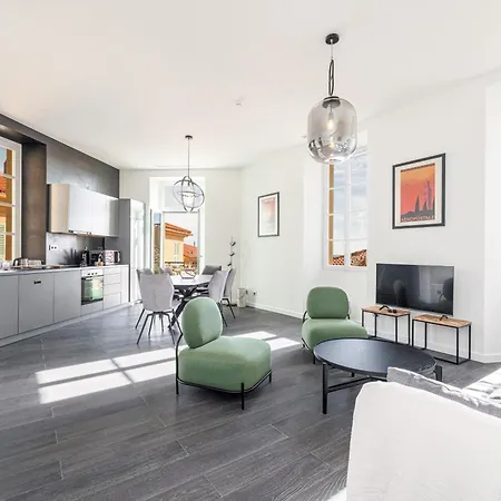 Апартаменты Le Brea, Elegant Appartement, Jolie Vue Ментона