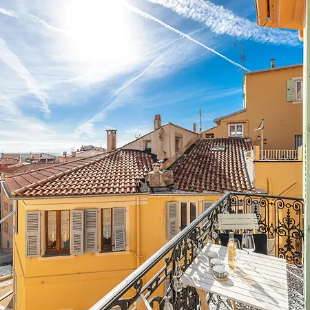 Апартаменты Le Brea, Elegant Appartement, Jolie Vue Ментона